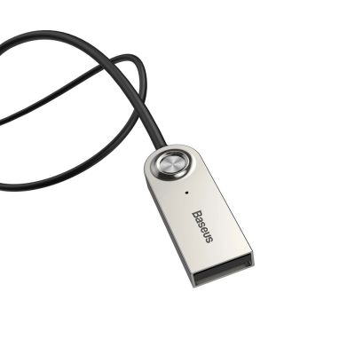 2. Baseus BA01 Bluetooth 5.0 Audioempfängerkabel AUX-Klinke Audioadapter schwarz (CABA01-01)