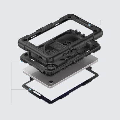 8. Tech-Protect Solid360 Hülle für Samsung Galaxy Tab A9+ 11.0 X210 / X215 / X216 – Schwarz