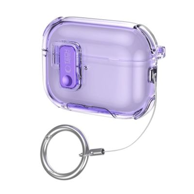 2. Tech-Protect Bounce Pro Hülle für AirPods Pro 3 – Lila