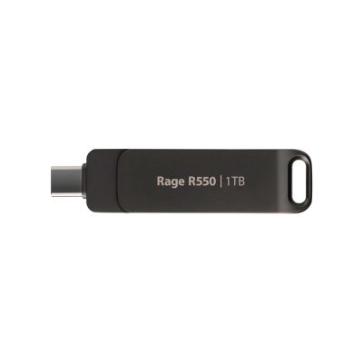 3. Patriot Rage R550 1 TB Dual USB A+C, Aluminium, 100 MB/s