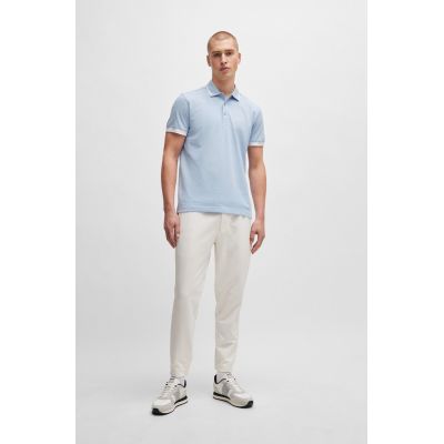 2. BOSS Paddy 1 Hellviolettes Regular Fit Herren Poloshirt (50512995-527)