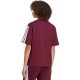 3. Damen-T-Shirt adidas Essentials 3-Stripes Boyfriend in Bordeaux KF6287