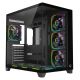 RAMPAGE PC-Gehäuse aus gehärtetem Glas SEALITE 7X ARGB-PWM-Lüfter BLACK