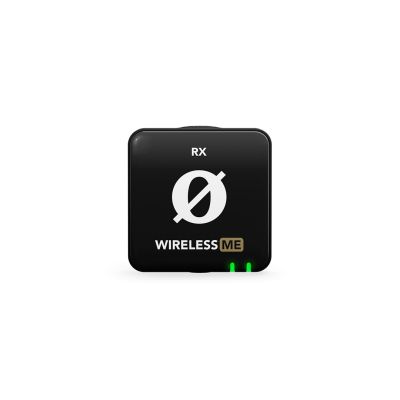 5. RODE Wireless ME Dual – Kompaktes drahtloses Mikrofonsystem mit zwei Sendern für Zweikanalaufnahmen (Schwarz)