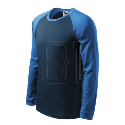 Malfini Street LS M T-Shirt MLI-13002 marineblau