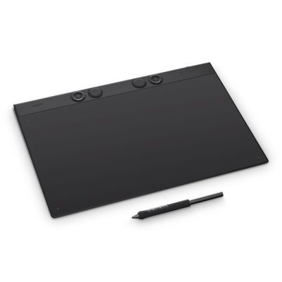 2. WACOM Intuos Pro Large (2025) Grafiktablett mit Multi-Touch und verstellbarem Ständer