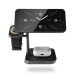 2. Zens Aluminium Serie 3-in-1 Magnetisches kabelloses Desktop-Ladegerät Pro 3+ mit Netzteil