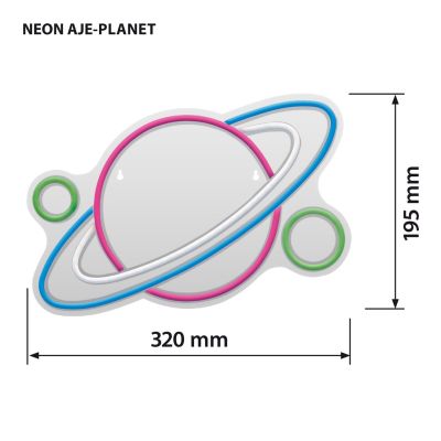 3. Activejet AJE-NEON PLANET LED Neon