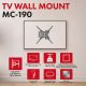 2. MACLEAN TV-HALTERUNG / -AUFHÄNGER 32-55'' MACLEAN TV-HALTERUNG / -AUFHÄNGER, MAX. VESA 400X400, 32-55", BIS ZU 25KG, SCHWARZ, NEIGUNGSVERSTELLBAR