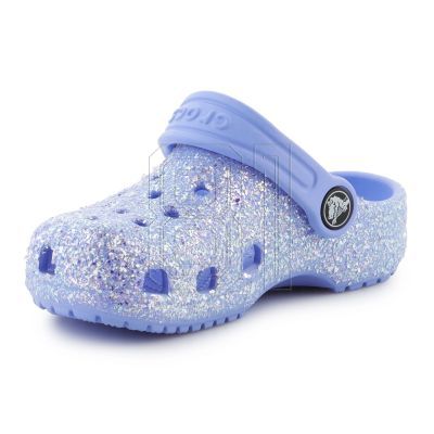 8. Crocs Classic Glitter Clog T Jr 206992-5Q6 Flip-Flops