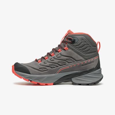 2. Scarpa Rush 2 Pro Mid GTX Damen-Wanderschuhe – Titan/Koralle