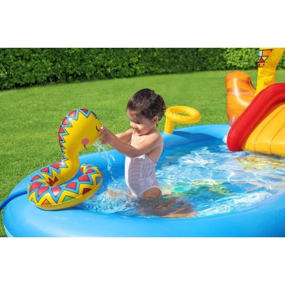30. Bestway 53118 aufblasbarer Spielplatz 264x188x140cm