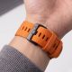5. Tech-Protect Nylon Classic Armband für Garmin Fenix ​​5X / 5X Plus / 6X / 6X Pro / 7X / 8 / 8 Pro / 9 / 9 Pro (51 mm) – Orange
