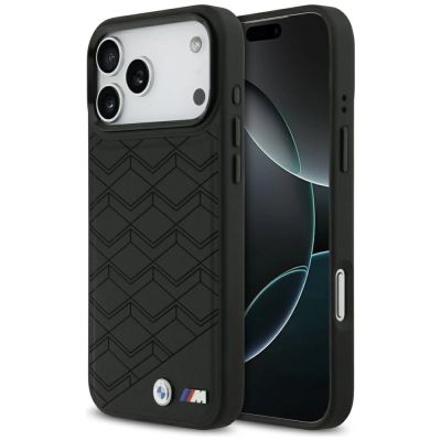 BMW M Shape Logo MagSafe Case für iPhone 17 Pro Max – Schwarz