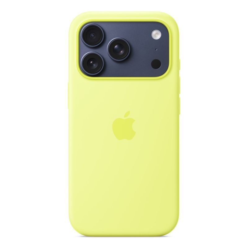 3. Apple iPhone 17 Pro Silikonhülle mit MagSafe (Neongelb)