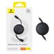 8. Baseus Free2Pull 60W USB-C Einziehbares Kabel – USB-C 1 m – Schwarz