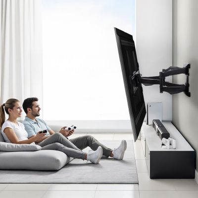 10. Maclean MC-781 TV-Wandhalterung (Schwenk-, Wand- und Neigefunktion; 26" - 55"; max. 45 kg)