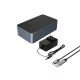 2. Orico 6656C3-C 5-Bay Dockingstation mit Offline-Klonfunktion 2,5"/3,5" SATA HDD/SSD - Grau