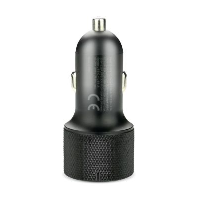 4. EVERACTIVE Autoladegerät 1x USB QC3.0, 1x USB-C PD 75W SCHWARZ CC-50Q