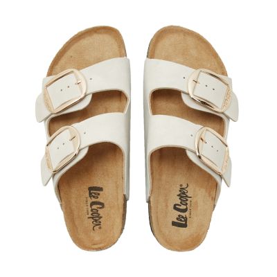 4. Lee Cooper Damen-Sandalen in Hellbeige LCW-26-35-4454LA