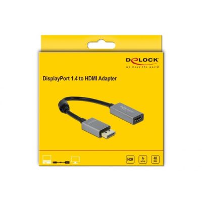 2. DeLOCK Aktiver DisplayPort 1.4 zu HDMI Adapter 4K 60 Hz (HDR)