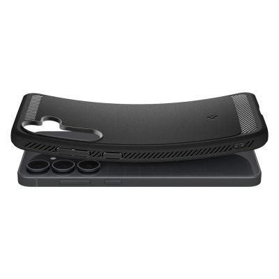 10. Spigen Rugged Armor Case für Samsung Galaxy S25 FE - Mattschwarz