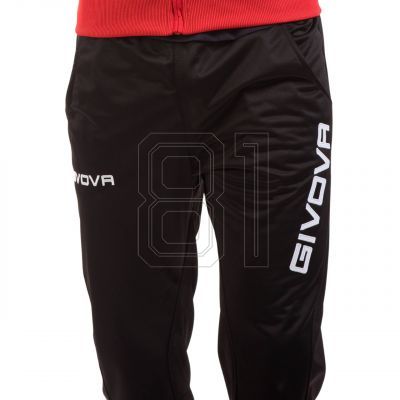 18. Givova Tuta Visa TR018 1210 Trainingsanzug Rot/Schwarz