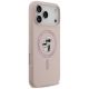 4. Karl Lagerfeld Silicone Karl&Choupette Ring MagSafe Hülle für iPhone 18 Pro Max / 17 Pro Max – Rosa
