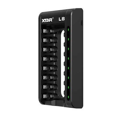 4. XTAR LADEGERÄT FÜR AKKUS R03 / AAA UND R6 / AA LI-ION 1,5 V / NIMH L8