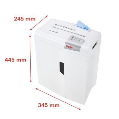 3. HSM Shredstar X10 Aktenvernichter, 20 l, 4,5 x 30 mm