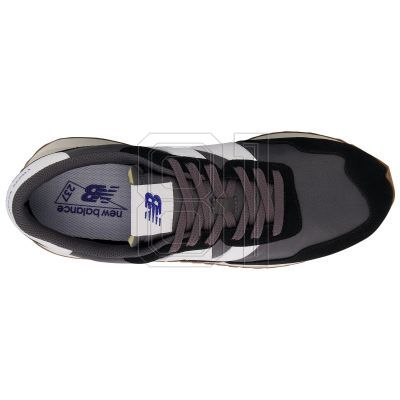 2. New Balance Herren Sneaker, Wildleder Lifestyle Sportschuhe, Schwarz (MS237GA)