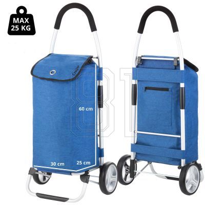 10. Classic Premium Cruiser 650061 Faltbarer Einkaufswagen