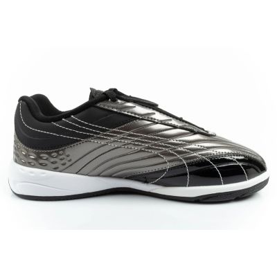4. Puma V-S2 Goalgetter Kinder-Sneaker, modische Sportschuhe, silber