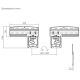 11. Maclean TV-Halterung, kompatibel mit Samsung QLED-Fernsehern, 43"-85", max. 60 kg, MC-806 N