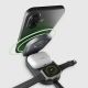 5. SBS 3-in-1 Faltbare kabellose Ladestation QI2 MFI – Made for iPhone – Schwarz