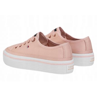 2. Tommy Hilfiger Flatform-Sneaker mit Glitzerdetail W FW0FW05013