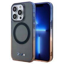 BMW Gradient Bumper MagSafe Hülle für iPhone 15 Pro Max – grau