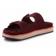 3. D. Franklin Nordic Sandal Buckle W DFSH405004-BURG