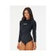 2. Lycra RIP CURL Classic Surf Ls UPF Rashguard schwarz