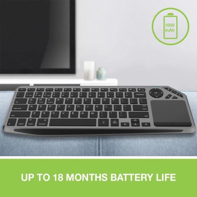 14. TECHLY DRAHTLOSE DUAL-BT/RF-TOUCH-TASTATUR