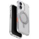 Uniq Swivix 360 drehbare Schutzhülle mit Ständer für iPhone 17 - Transparent