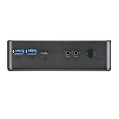 7. Shuttle NC40U Barebone-Computer, 0,84 l, Schwarz, Intel 7305 SoC, 1,1 GHz