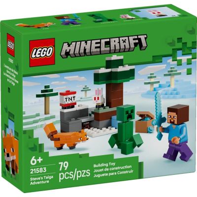 LEGO Minecraft 21583 Steves Taiga-Abenteuer
