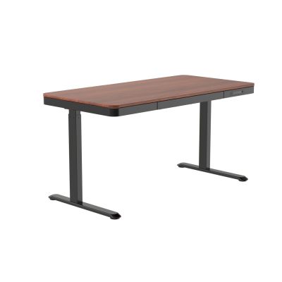 ACTIVEJET Schreibtisch mit elektrischer Höhenverstellung 120x60 ET119S schwarz/weiß