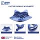 3. TRAVEL BLUE MEMORY-SCHAUM-REISEKISSEN TRANQUILITY HODDIE MIT KAPUZE