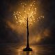 7. DEKORATIVER BAUM 240 LED 180 CM BLACK LUCA