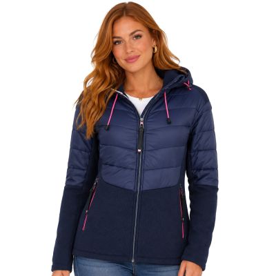 Damen-Fleecejacke Geographical Norway TRENDY NAVY DB LADY 024 (WY7171F/GN-NAVY)
