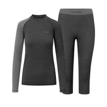 VIKING Mounti Damen-Set 3/4 Merino Grau XL
