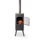 11. BonFeu BonCarré Gartenkamin Schwarz 3503