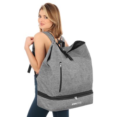 24. ENERO CAMP GRAUER RUCKSACK MIT WÄRMEISOLIERUNGSFACH